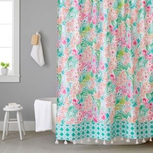 ISO Lilly Pulitzer for Pottery Barn Shower Curtain